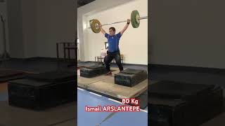 Ismail ARSLANTEPE Koparma 80 Kg [upl. by Elleinnad]