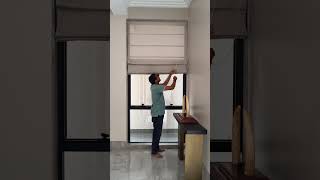 premium roller blind home interiordesign homework windowdesign [upl. by Yenal]