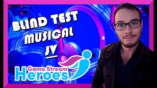 BLIND TEST JEUX VIDÉO pour le GAME STREAM HEROES  🎤 [upl. by Elleahcim463]