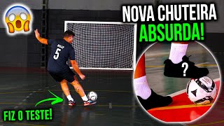 TESTEI a UMBRO PRO 5 na quadra A NOVA MELHOR CHUTEIRA do FUTSAL 😱 [upl. by Sweatt]