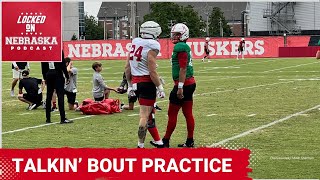 Practice observations from Day 9 of Nebraska football training camp [upl. by Daley]