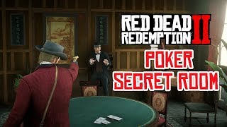 Red Dead Redemption 2 Saint Denis Gun Store Secret Illegal Business  High Stakes Poker Room [upl. by Llirred]