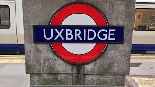 London Underground  Metropolitan line S8 Stock  all stations Baker Street ➡️ Uxbridge [upl. by Lrak]