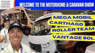 NEC Motorhome and Caravan Show 2024  Mega Mobil Carthago Roller Team Vantage Sol [upl. by Akihdar417]