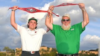 John and John II Daly shoot 15under 57  Round 2  PNC Championship  2021 [upl. by Nalor617]