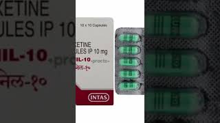 Fluoxetine Capsule IP 10 mg 20 mg Uses Doses Benefits and side effects in Hindi [upl. by Dolora559]