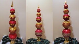 Como hacer un árbol navideño fácil How to make a Christmas tree easy [upl. by Audwen]