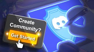 Create The BEST Discord Community FAST 2023 [upl. by Aleafar]