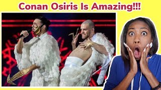 FIRST REACTION TO Conan Osiris  Telemóveis  Portugal 🇵🇹  Official Video  Eurovision 2019🔥🔥🔥 [upl. by Kindig]