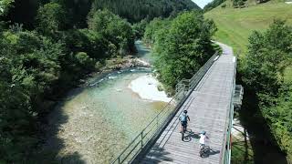 Flussradeln in Niederösterreich Malerischer Ybbstalradweg [upl. by Nyletac]