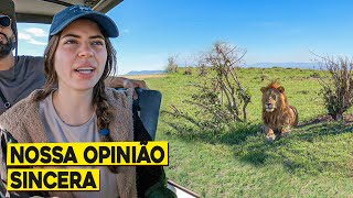 COMO É FAZER UM SAFARI NA ÁFRICA [upl. by Notlit]