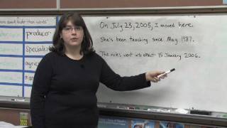 Grammar amp Punctuation  When to Use a Comma in Dates [upl. by Sweet]