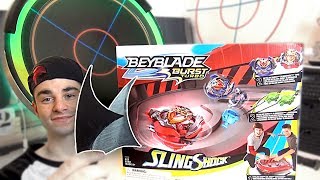 BEYBLADE BURST TURBO SLINGSHOCK pack  combat test prototype [upl. by Maillil]