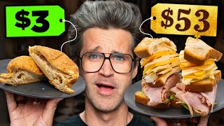 Cheap vs Expensive Sandwich Taste Test [upl. by Ailongam]