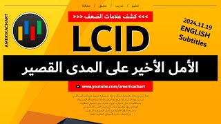 تحليل فني  سهم شركة لوسيد  20241119  LUCID  LCID [upl. by Bluh]