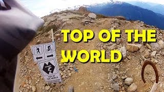 Top of the World  Downhill mtb Trail Whistler Bike Park  GoPro HD  Jordan Boostmaster [upl. by Eniluj]