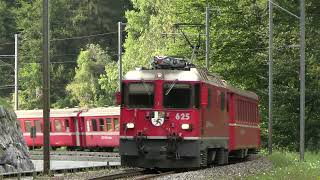 Rhätische Bahn  Prättigau Linie  DavosKlostersLandquart 2021 2022 [upl. by Ailegnave]