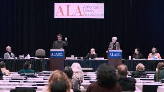 2015 ALA Midwinter Meeting  Presidential Candidates Forum [upl. by Acinej389]