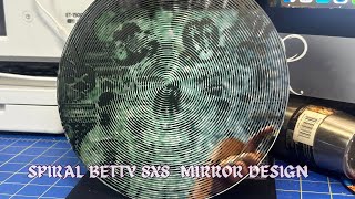 Let’s make a SPIRAL BETTY 8x8 MIRROR [upl. by Dranel]