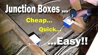 How to make a junction box  wire splicing [upl. by Patterson]