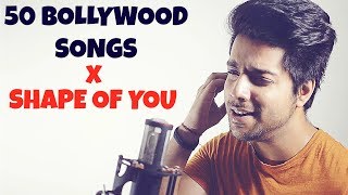 50 Songs on 1 Beat  Bollywood Mashup by Siddharth Slathia [upl. by Marje]