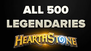 Every Legendary you should Keep or Disenchant All 500 [upl. by Mezoff]