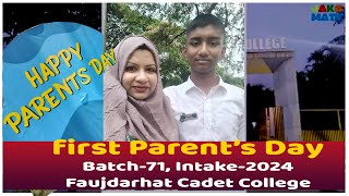 At 1st Parents Day of Faujdarhat Cadet College [upl. by Iago]