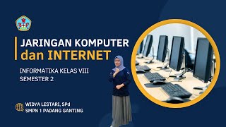 JARINGAN KOMPUTER DAN INTERNET  INFORMATIKA KELAS 8 [upl. by Naniac12]