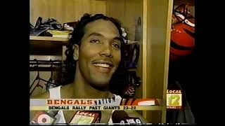 2004 New York Giants at Cincinnati Bengals Week 16 [upl. by Ahsemak]