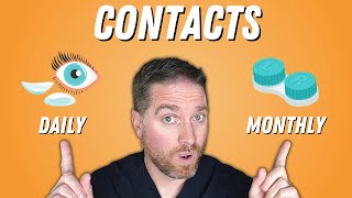 Contacts Daily Vs Monthly Which Is Better [upl. by Linetta]