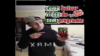 COMO BAIXAR NO CELULAR VIDEO OU SÓ MP3 DO YOUTUBE SEM PROGRAMA [upl. by Bal]