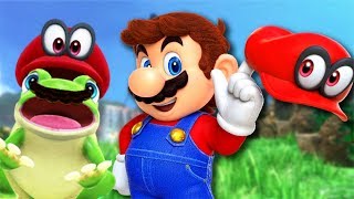 超級瑪利歐奧德賽1 魔法帽子拯救公主！Super Mario Odyssey【鯉魚Ace】 [upl. by Ynolem]