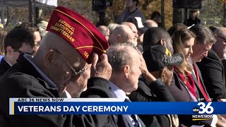 Camp Nelson National cemetery Veterans day ceremony 111124 [upl. by Nnyled]