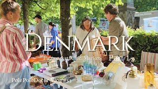 53🇩🇰Nordic  Denmark Tour  Part 1  Copenhagen flea market visit♪ [upl. by Quentin]