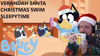 Watching Sleepytime and the Bluey Christmas Episodes [upl. by Wardieu]