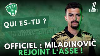 Actu ASSE  Igor Miladinovic sengage avec SaintEtienne  Officiel  Présentation [upl. by Sisenej]