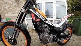 2014 Repsol Montesa First ride with Grant Laming [upl. by Gibbons98]