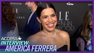 America Ferrera Shares Which Ugly Betty CoStars She Keeps In Touch With We Are Family [upl. by Anrehs]