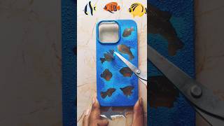 Satisfying Phone Cover 🐠🐟 Paintingshorts viralvideo painting trending art song satisfying [upl. by Micah]