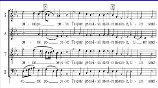 Palestrina Alma Redemptoris Mater Soprano Score [upl. by Neelrad227]