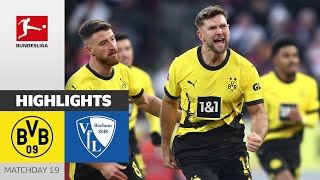 HatTrick Hero Füllkrug  Borussia Dortmund  VfL Bochum 31  Highlights  MD 19 – Bundesliga 2324 [upl. by Shippee]