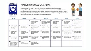 Kindness Calendar [upl. by Guenevere948]