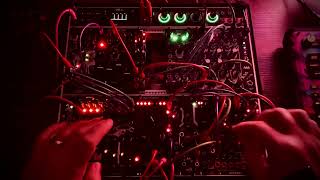 Eurorack Modular  SP404 MK2 Techno Jam 12 [upl. by Thurlow]