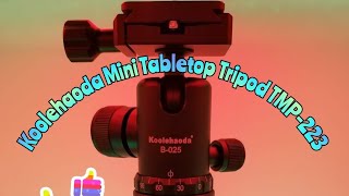 The unboxing of the Koolehaoda Mini Tabletop Tripod TMP223 [upl. by Neile791]