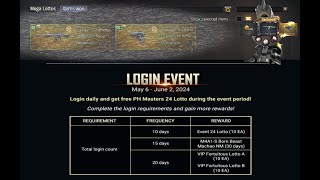 CF PH JACKPOT  FREE VIP WEAPON SPIN   Fortuitous Log in Event [upl. by Lairret]