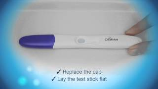 Learn how to use Clearblue Plus Pregnancy Test with Colour Change Tip [upl. by Ardnaxila993]