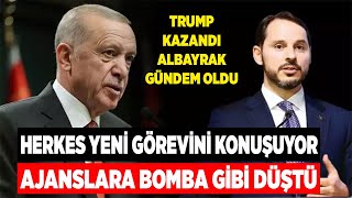 Ajanslara bomba gibi düştü Trump kazandı Berat Albayrak gündem oldu [upl. by Denman]