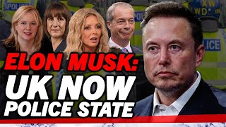 23yo female TikToker JAILED amp Allison Pearson hunted by cops as Elon Musk says quotUK is police statequot [upl. by Ioved]