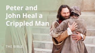 Acts 3  Peter and John Heal a Man Crippled Since Birth  The Bible [upl. by Assetan]