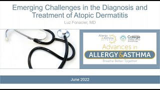 New Treatments in Atopic Dermatitis [upl. by Chin483]